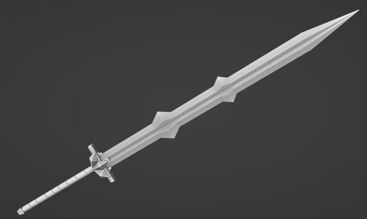 Crystal Sword Free  Free 3D model