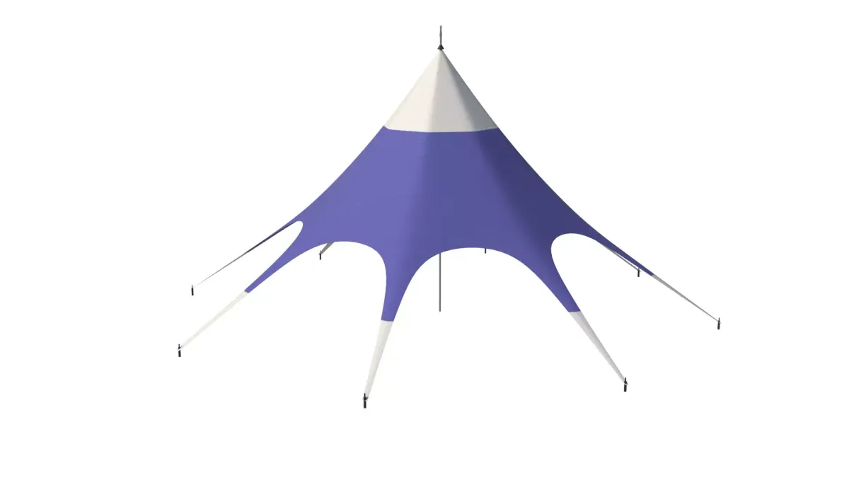 Outdoor Star tent 3D model
