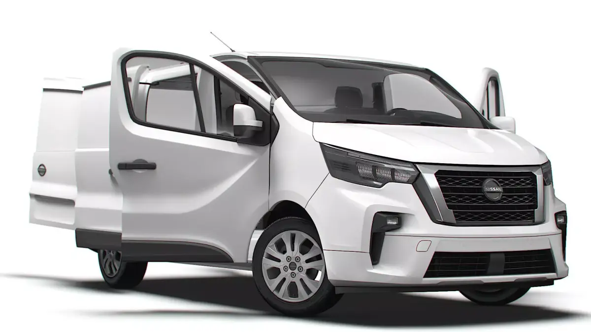 Nissan Primastar Van L1H1 HQInterior 2026 3D model