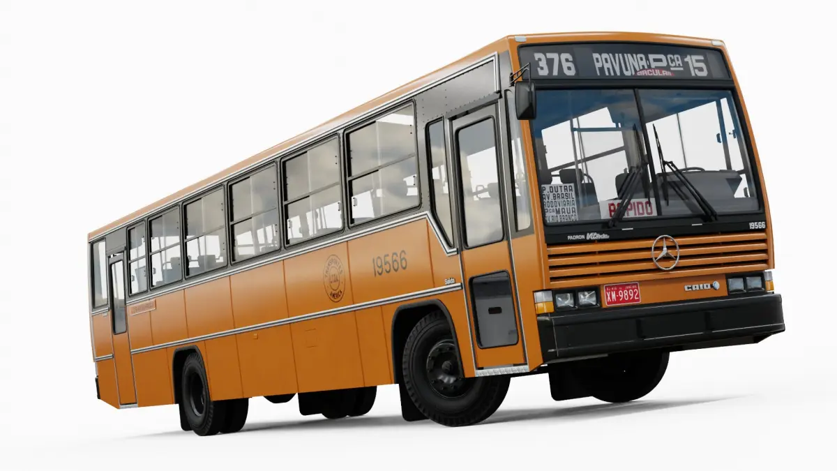1989 Caio Padron Vitoria America MB OF-1315 3D model