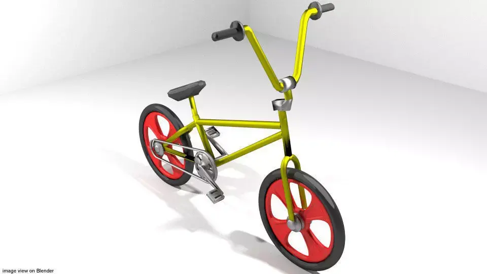 Bicycle - BMX 3D model