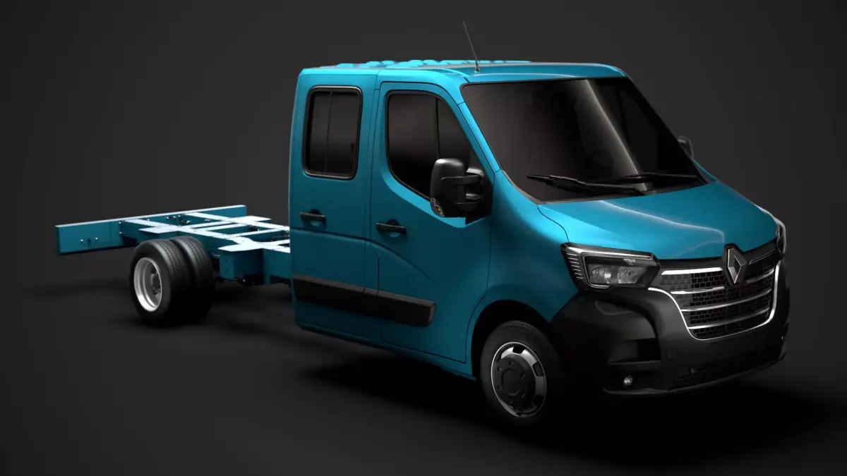 Renault Master CrewCab DW E30 Chassis 2020 3D model