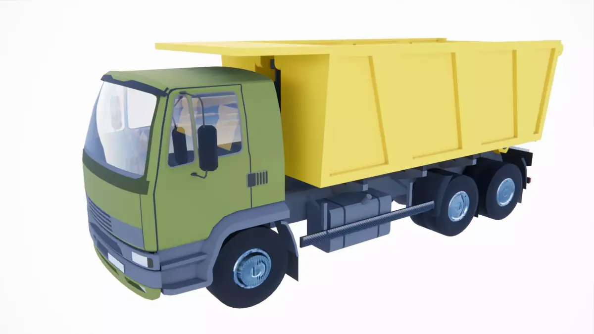 heavy tank truck  3D print model