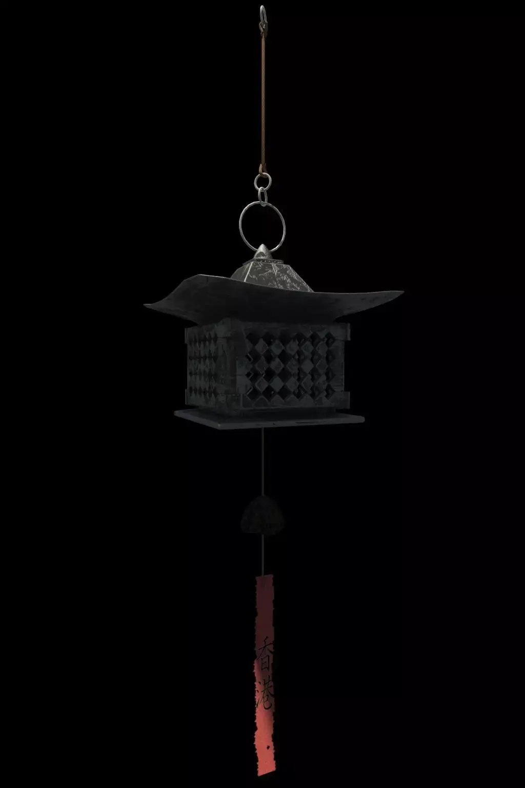 Japanese wind bell 3D model