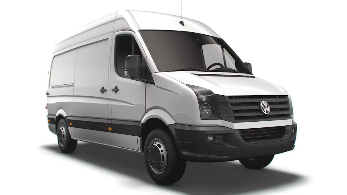 Volkswagen Crafter Van L2H2 2016 3D model