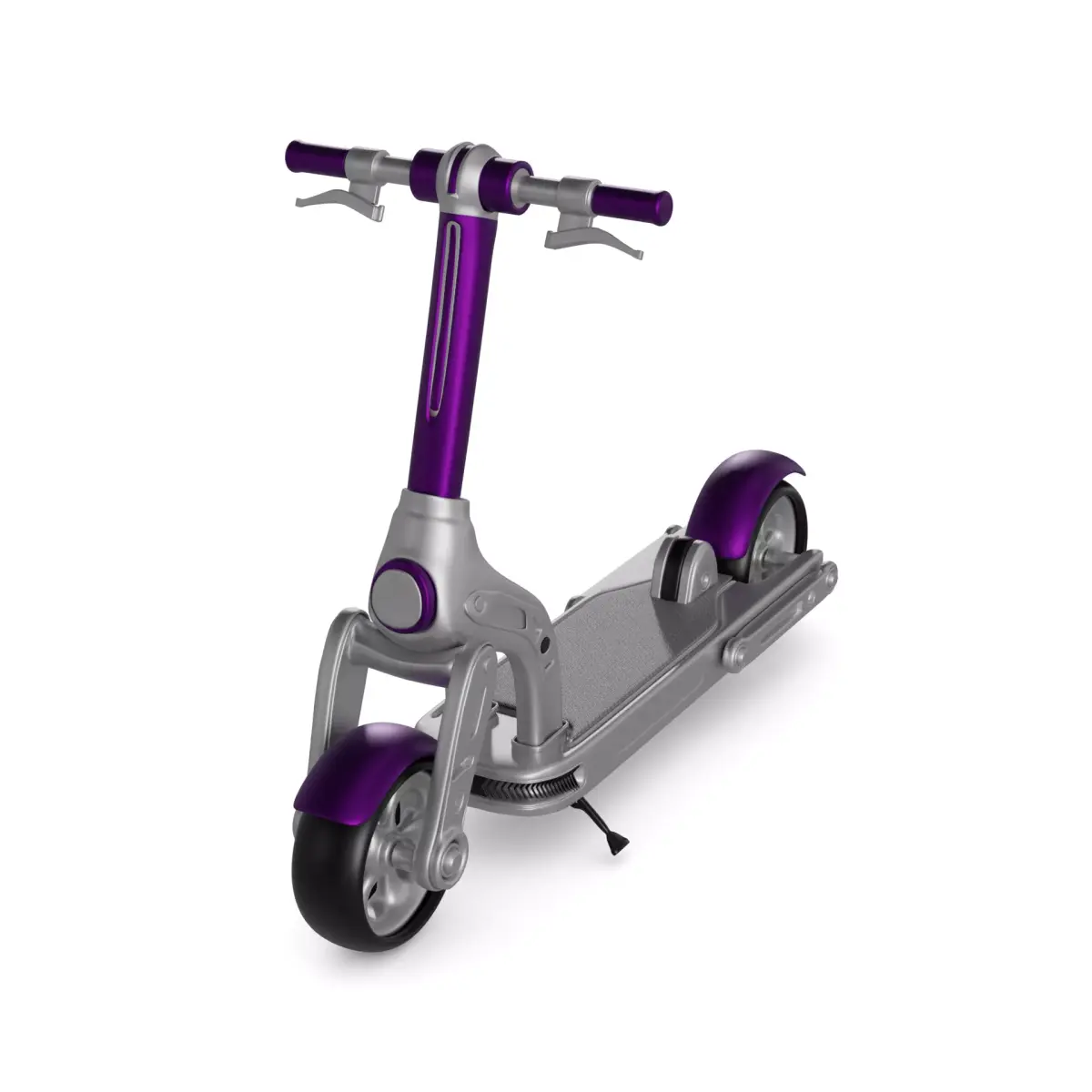 Electric Scooter 3D model 7