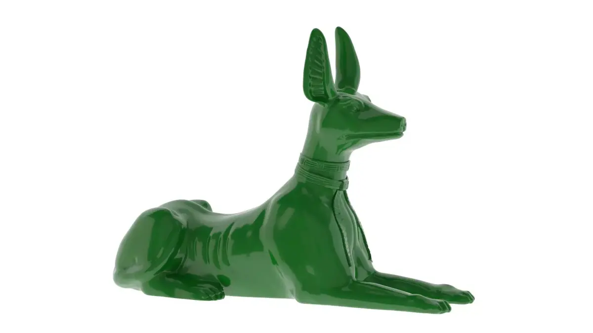 Egyptian God Anubis Dog 3D Print 3D print model