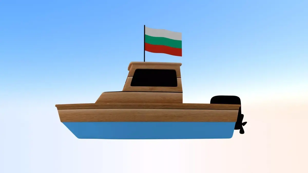 Bulgaria Fishing Boat 3D model