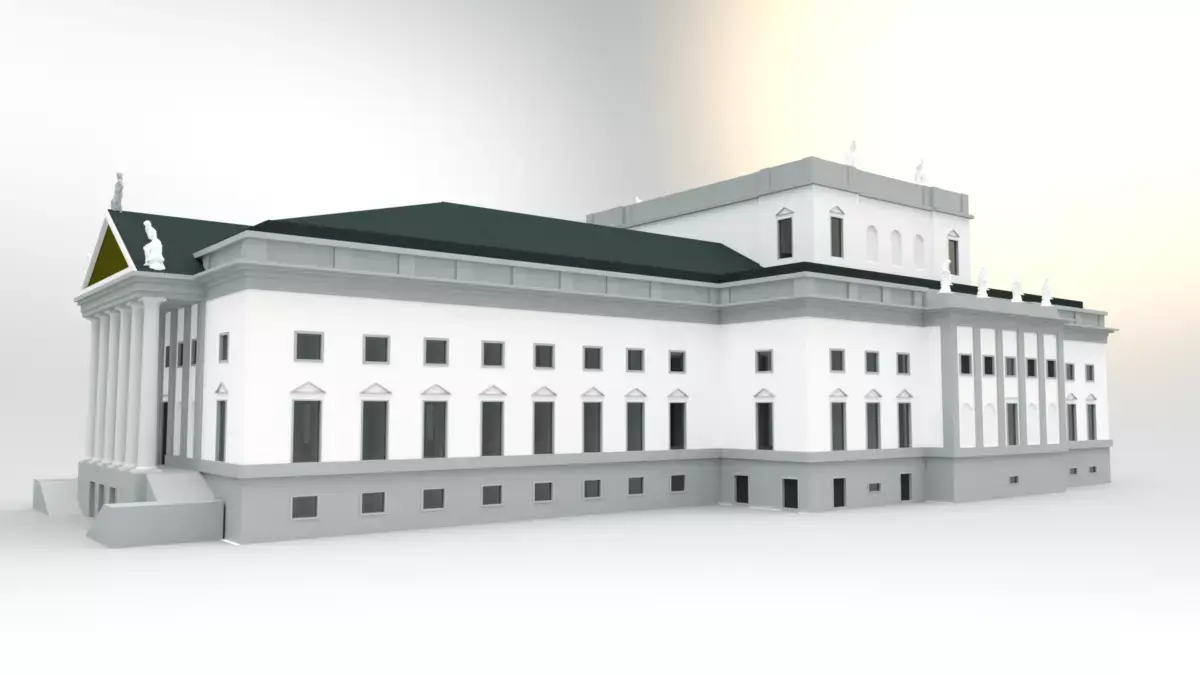 Opera house Unter den Linden - Berlin Germany 3D model