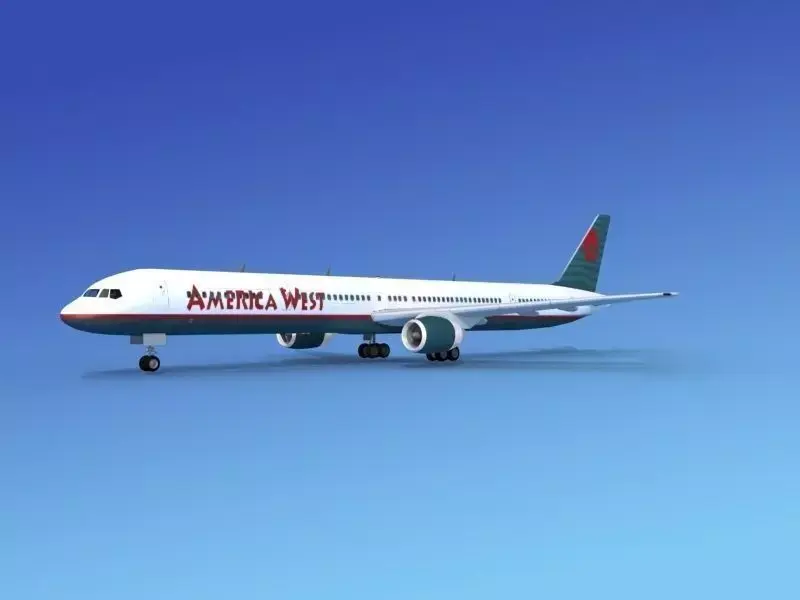 Boeing 757-300 America West 1 3D model