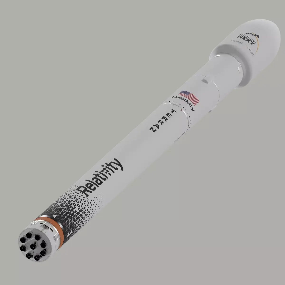 Terran-1 Rocket 3D model