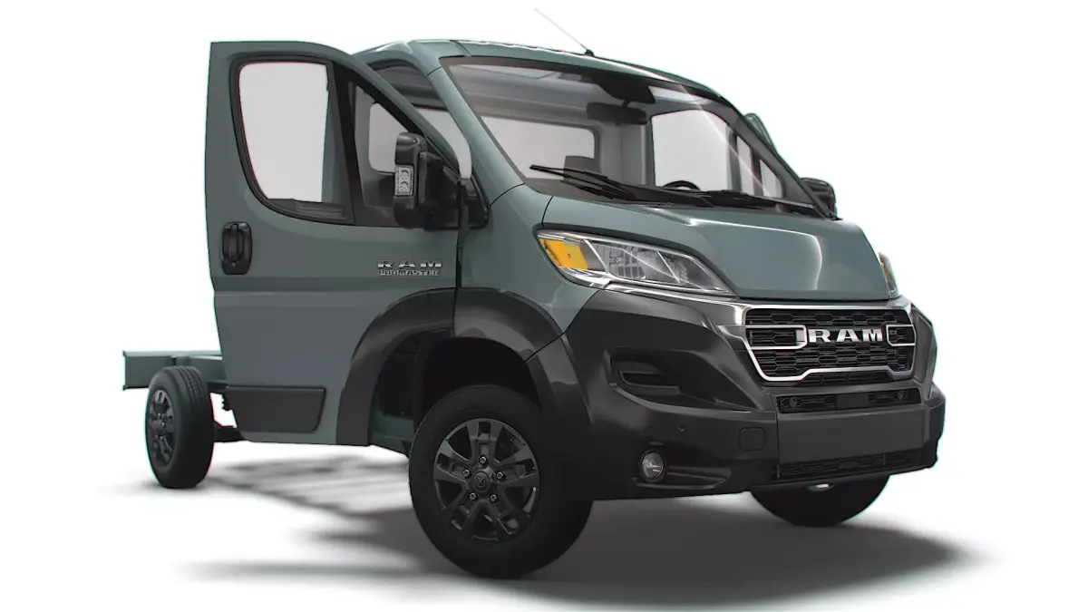 RAM Promaster Chassis Truck SCab 3450WB HQInterior 2023 3D model