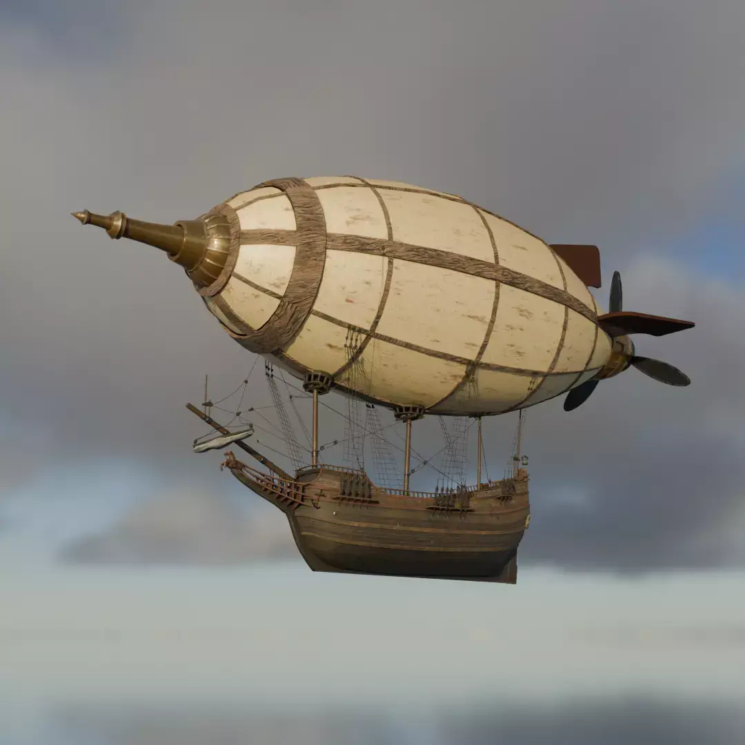 Veteran Airship 3D model