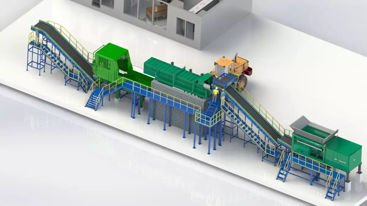 Fuel Handling System Plant 3D model
