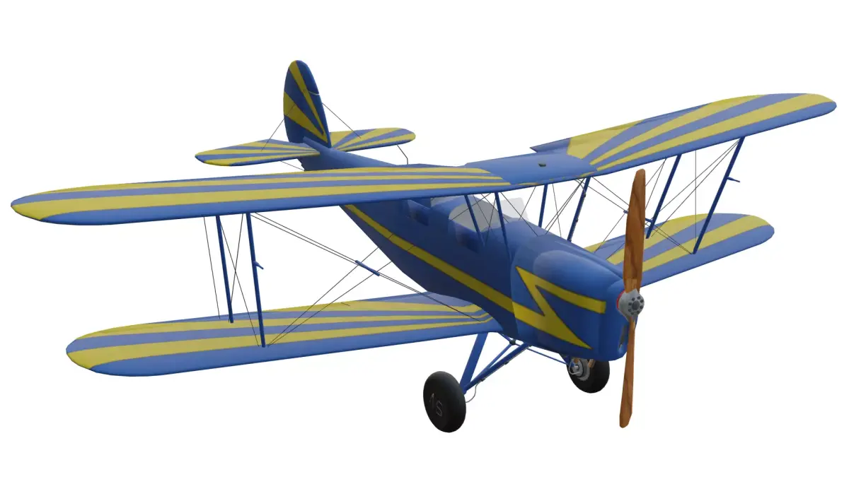 Stampe SV4 Low-poly 3D model