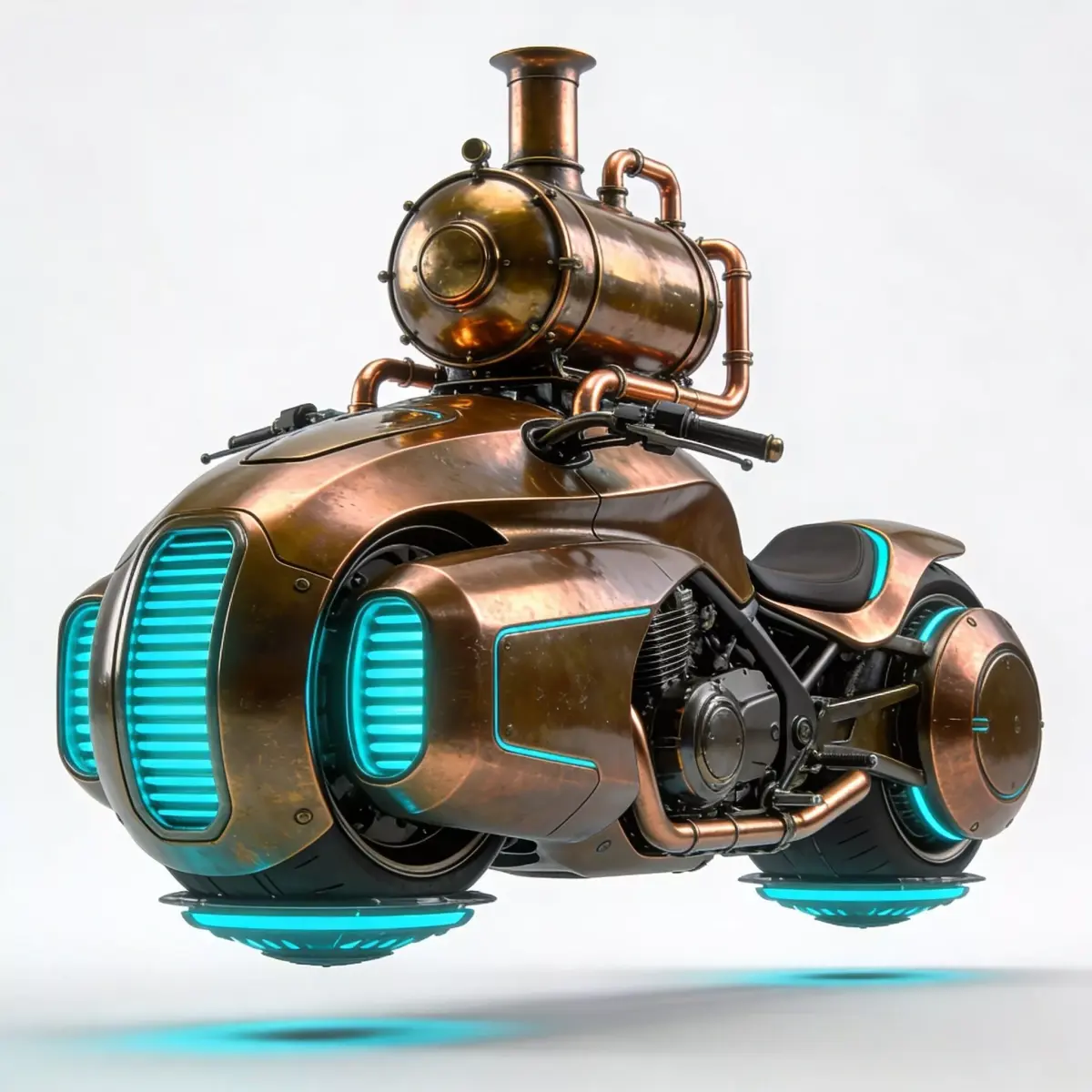 Aether-Cruiser AC-1 Speeder Low Poly 3D Model Low-poly 3D model