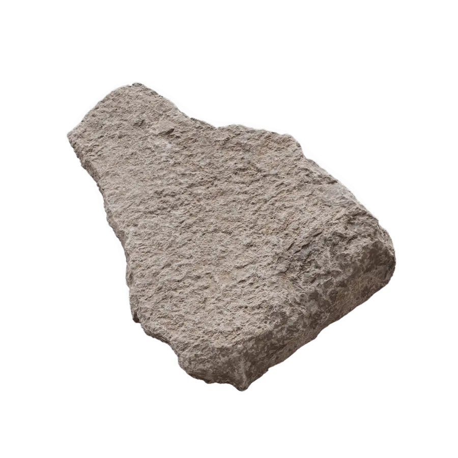  Small Flat Beach Rock Model  purchase
