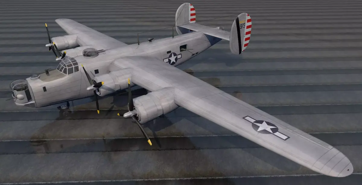 Consolidated B-24J Liberator 3D model