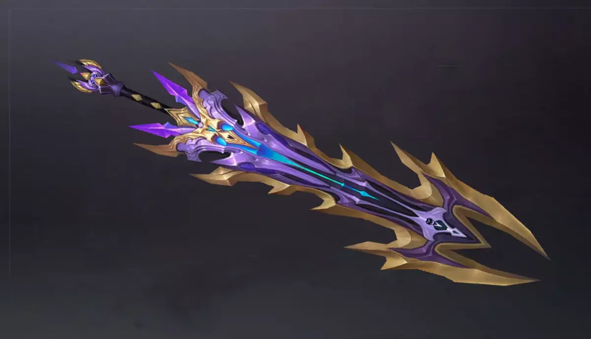 Futuristic Sword Low-poly 3D model 18