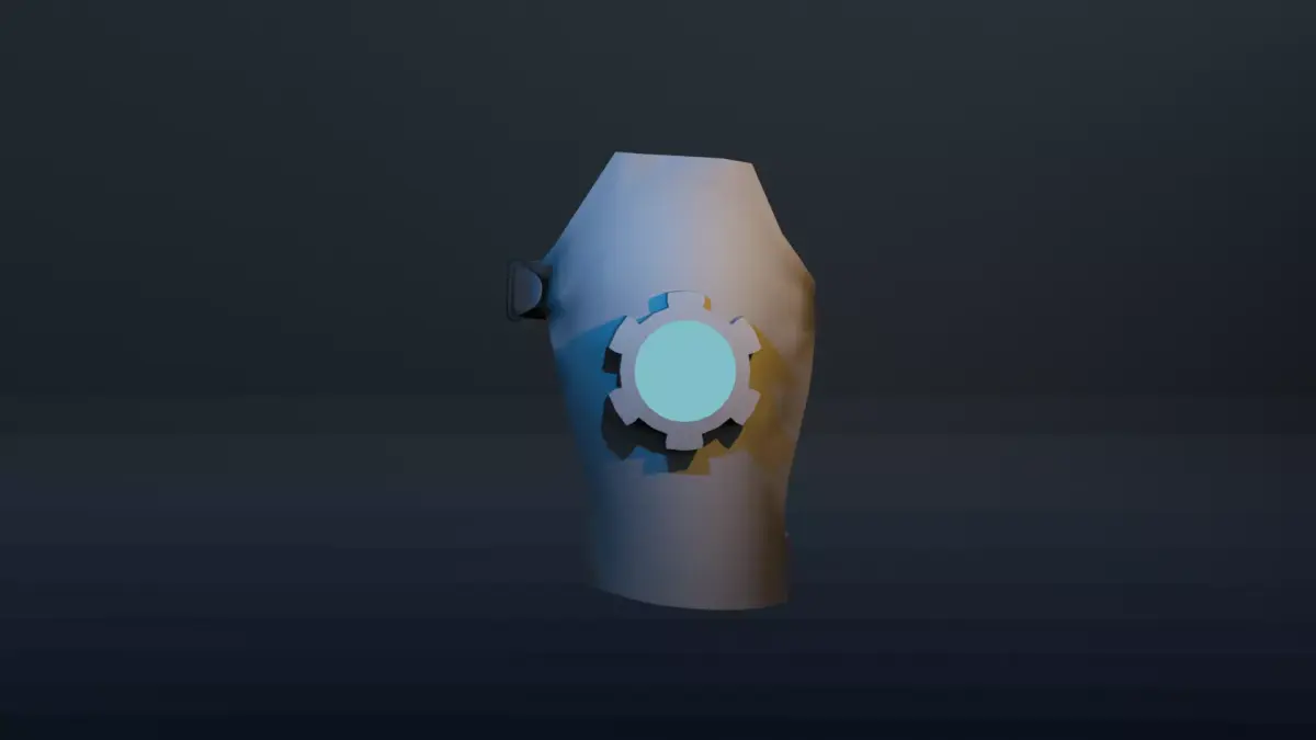 Si fi gloves 3d model blender Free low-poly 3D model