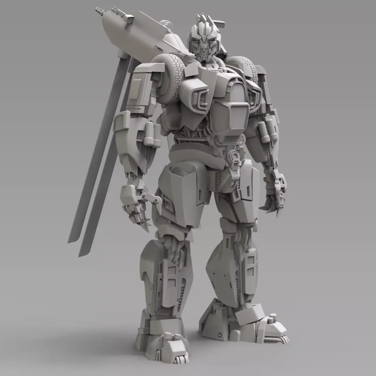 Transformers Bumblebee Decepticon Dropkick 3D print model 3D print model