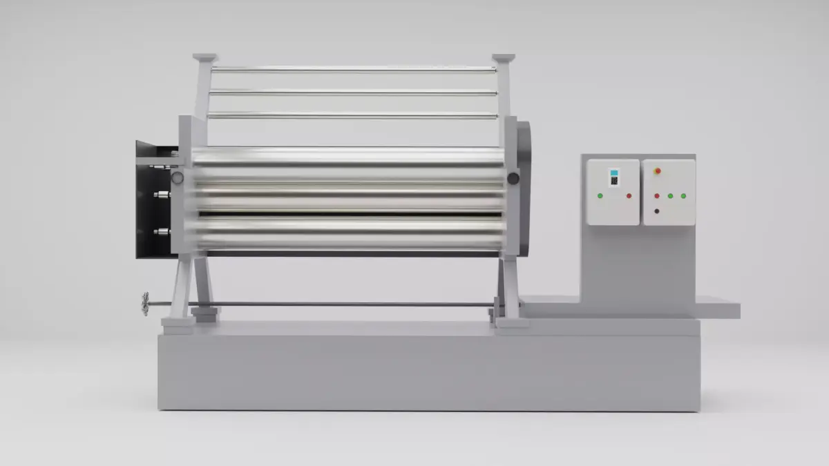 Fabric Laminating Roll 3D model