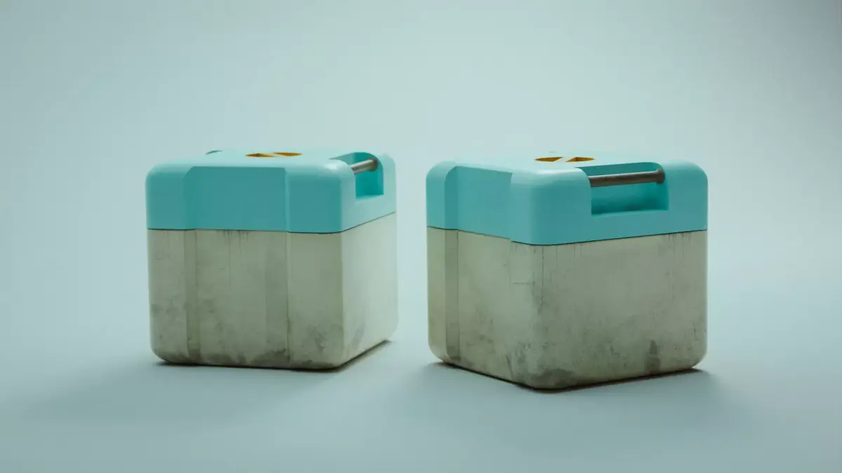 Box  storage Sci-fi  Medical Science  3D model