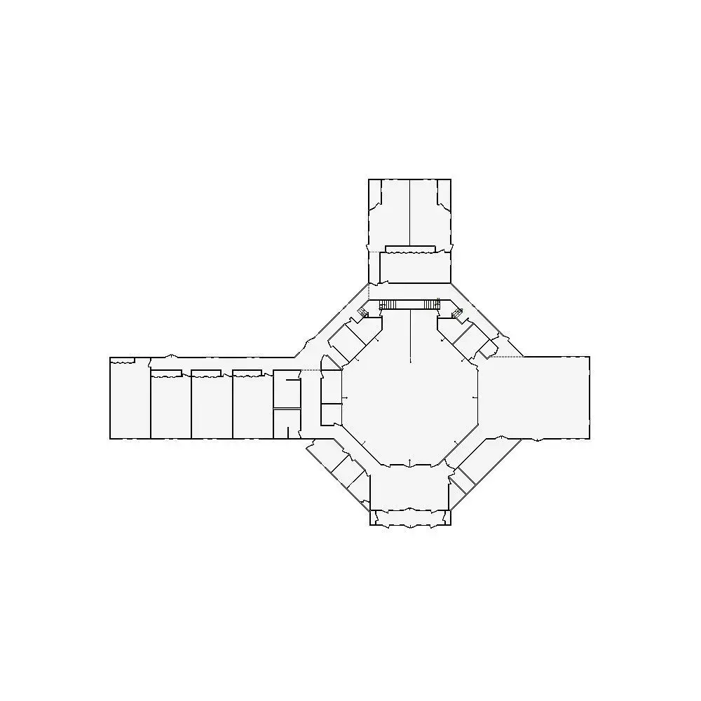 Commercial Interior Sketch - 14001-18000 SF - Xactimate 3D model
