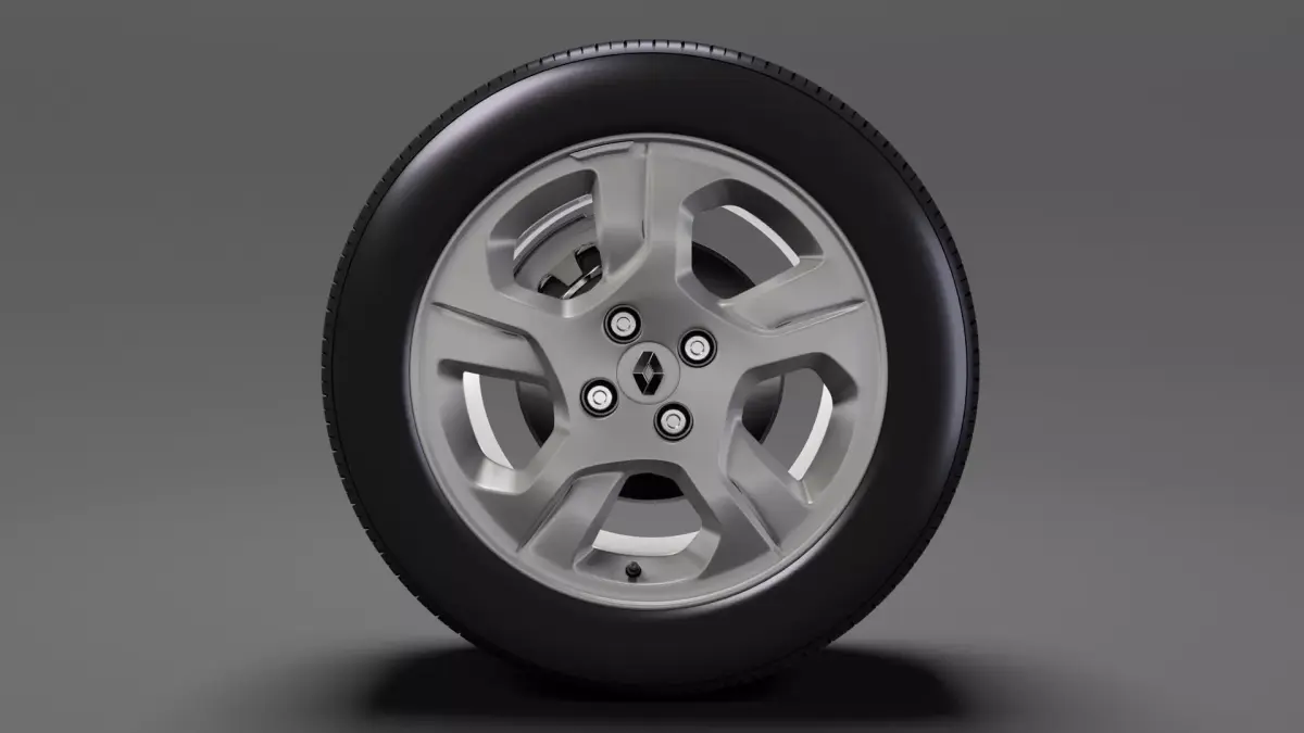 Dacia Sandero wheel 2017 3D model