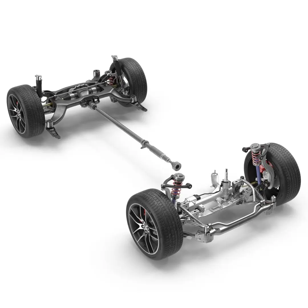 Sedan Chassis 3D model