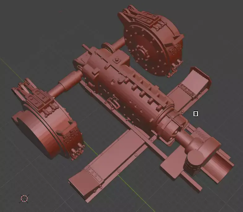 Transmission   Brakes panzer IV  3D print model