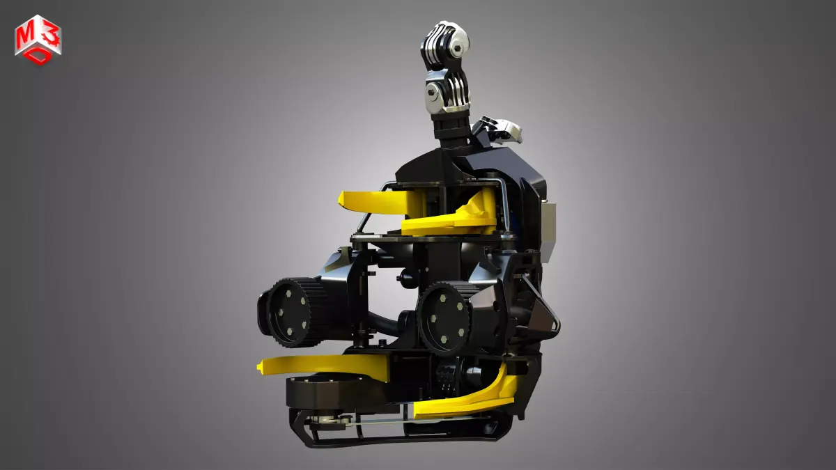 H21D Forestry Harvester Head  3D model