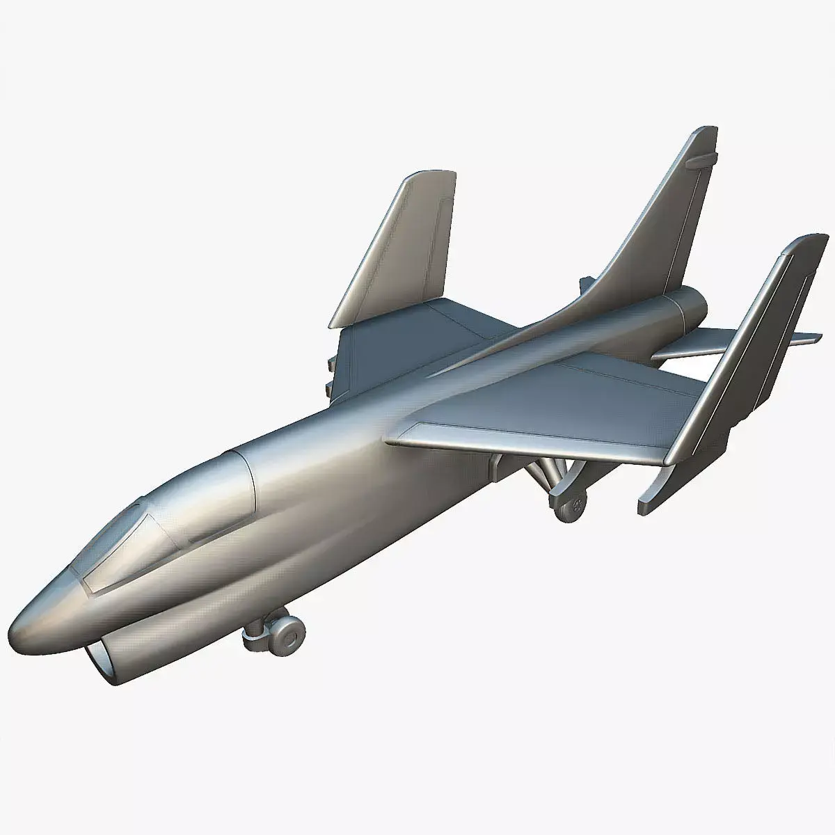 Vought LTV A-7E folded wings - 3D Printable Model 3D print model