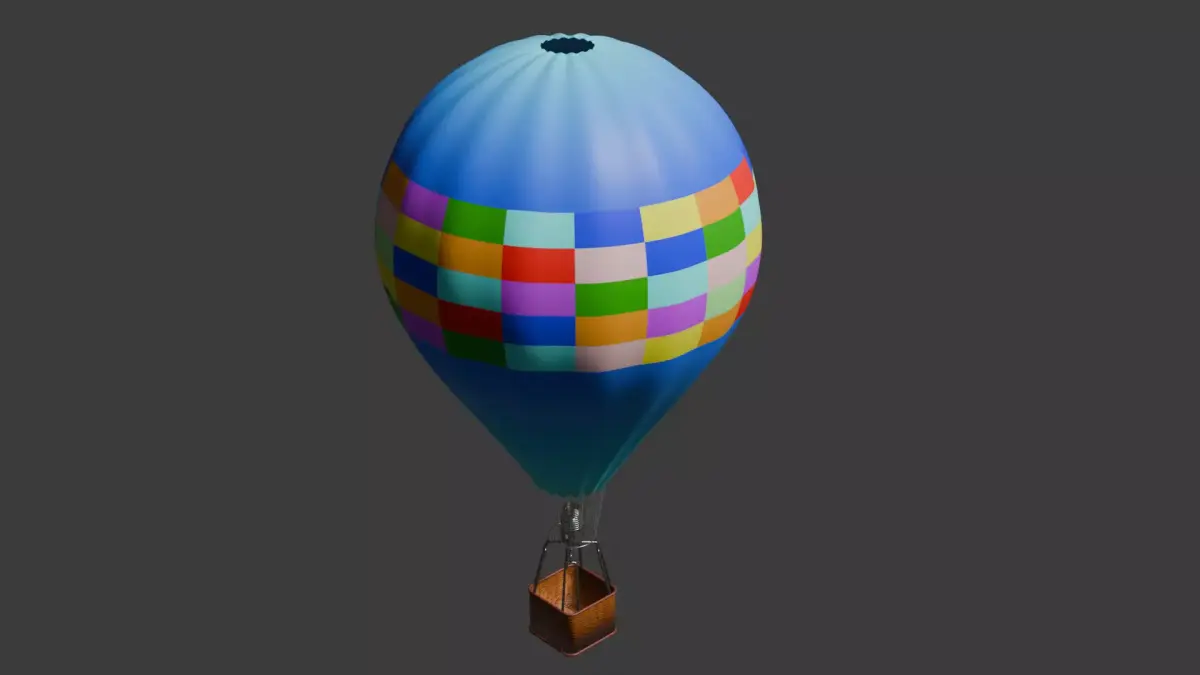 globo aerostatico 3D model