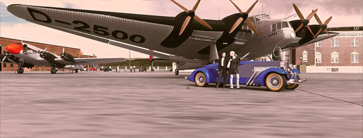 G-38 German airliner Free 3D model