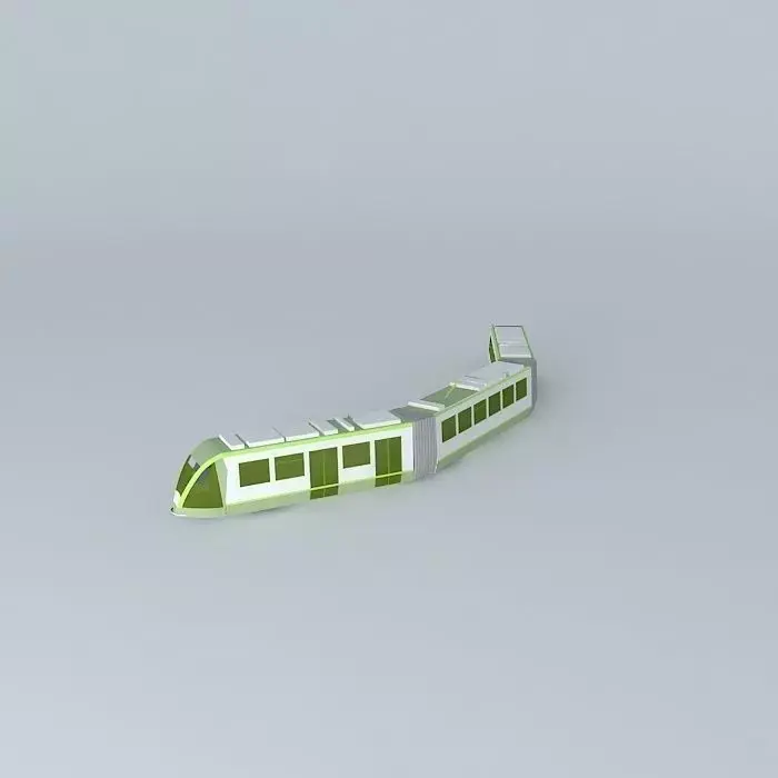 Tram 25 Free 3D model