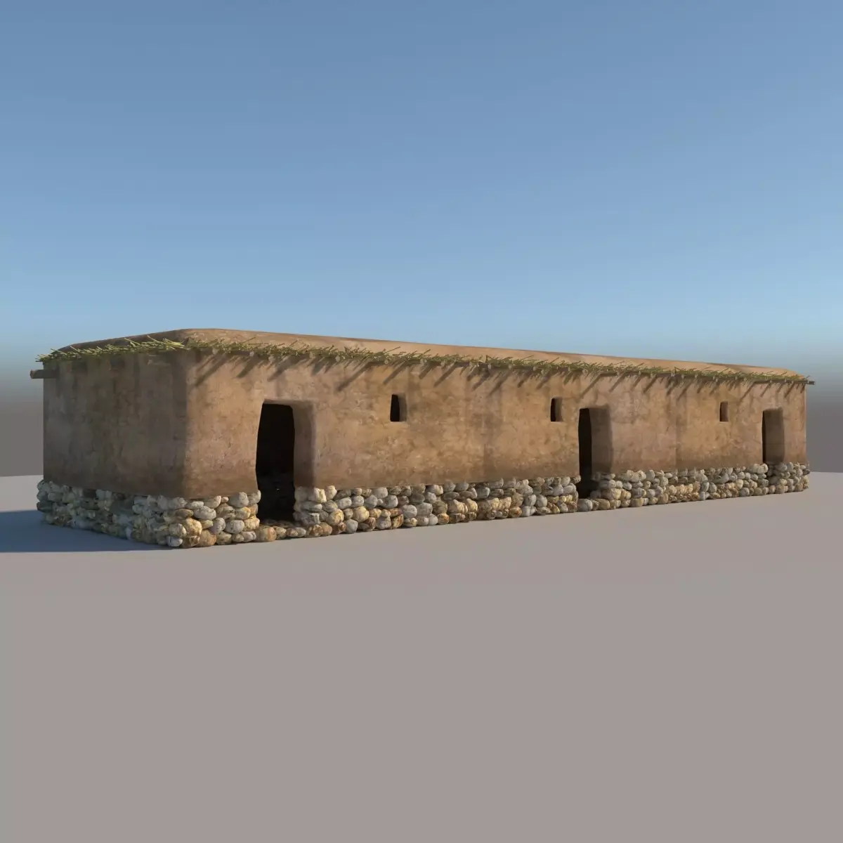 Neolithic structure  3D model