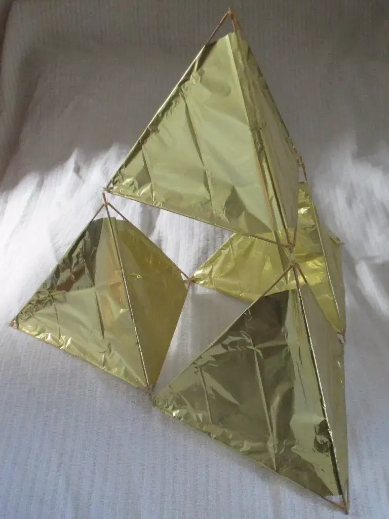 Tetraedron Kite Kit Free 3D print model
