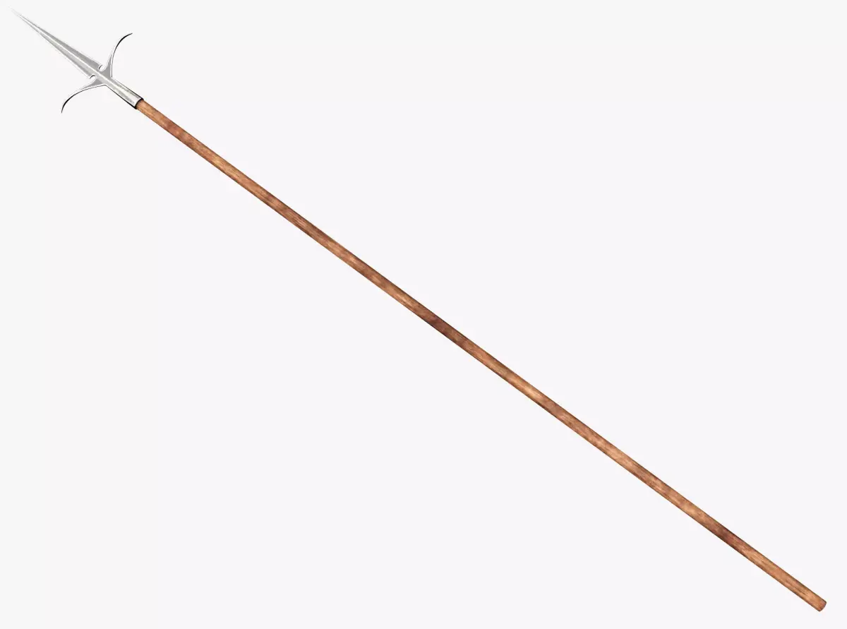 Medieval Spear Low-poly 3D model shop