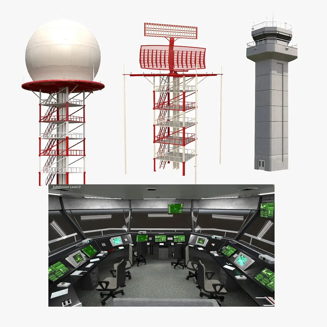 Airport Collection 3D model