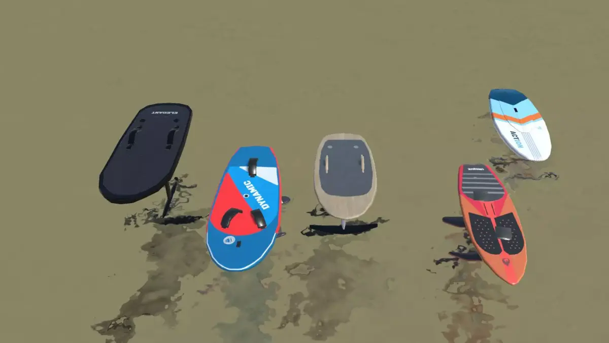 Foil Jet Surf Boards 3D model