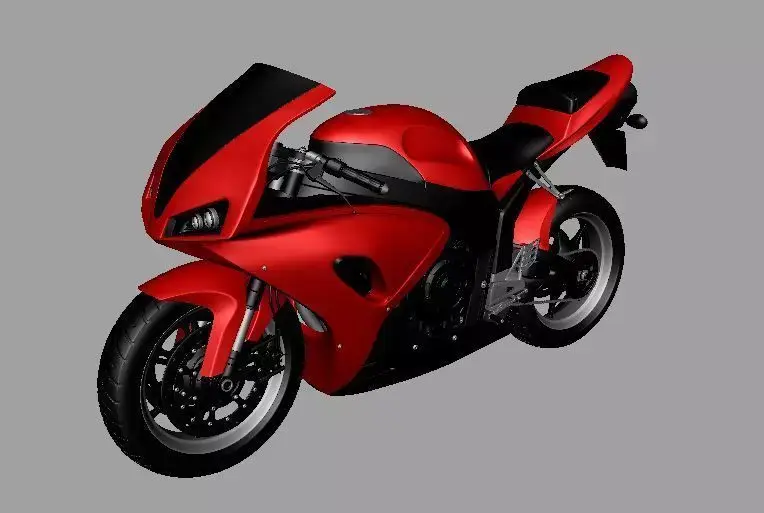 Sports Bike Free 3D model