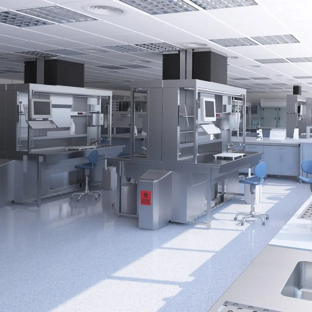 Pathology Laboratory 1 3D model