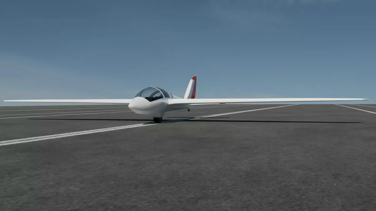Glider  3D model