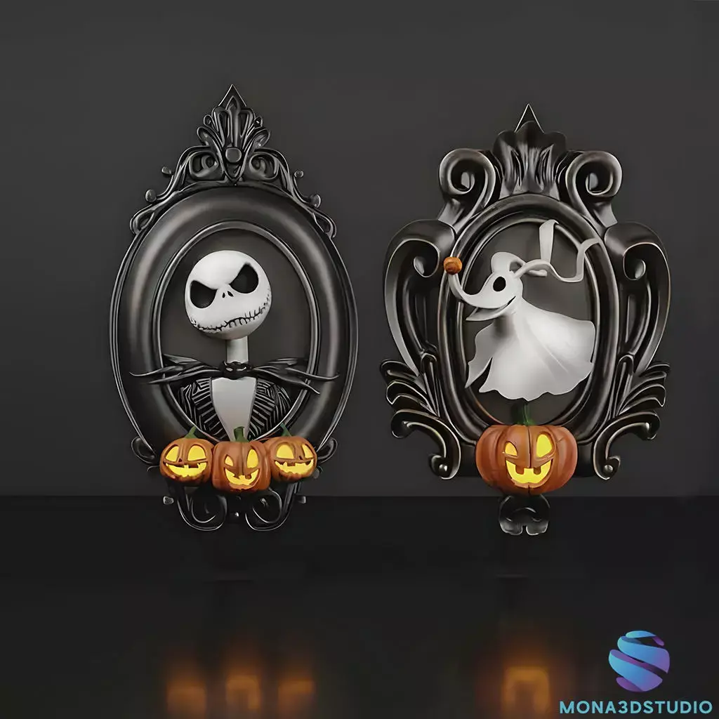 3D Frame Set - Jack and Zero - Commercial License 3D print model