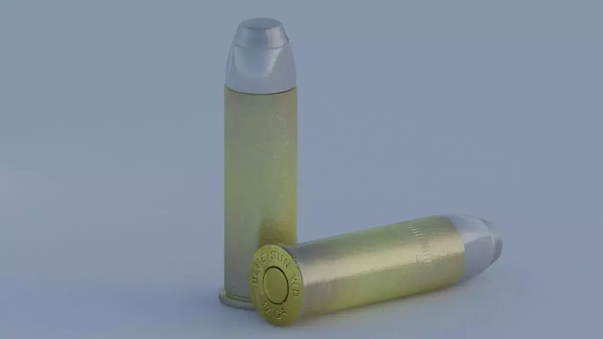 357 Bullet Free 3D model