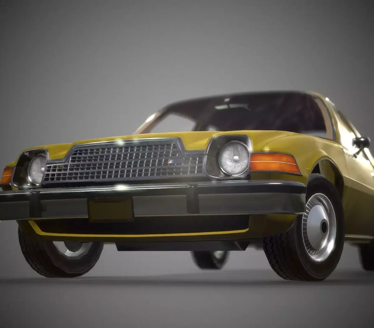 AMC Pacer Low-poly 3D model