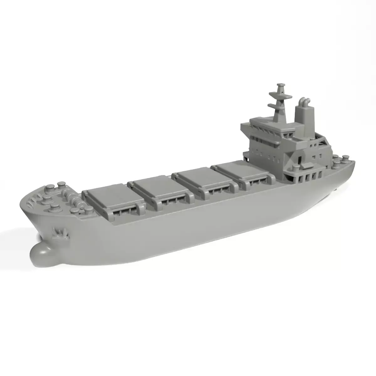Cargo ship 2 3D print model
