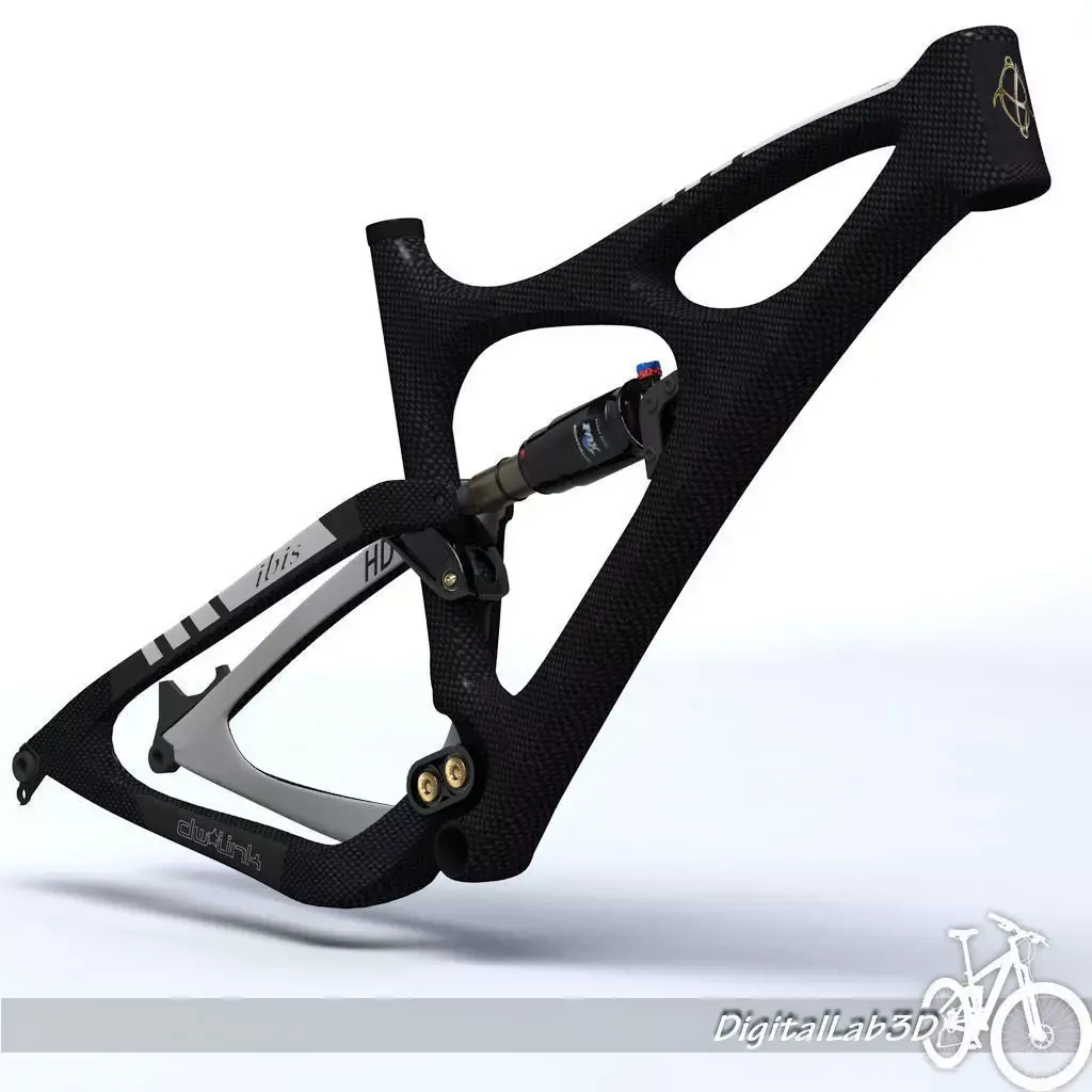 Bike Frame Mojo HD 3D model