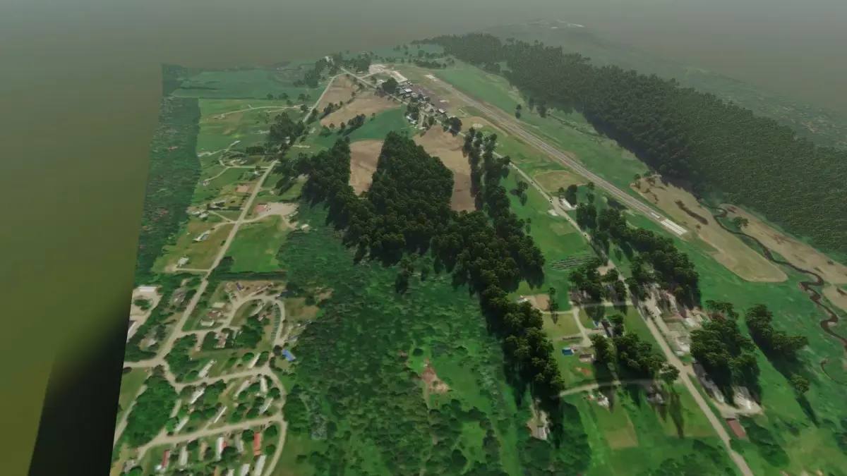 Morrisville-Stowe Airport Vermont 3D model